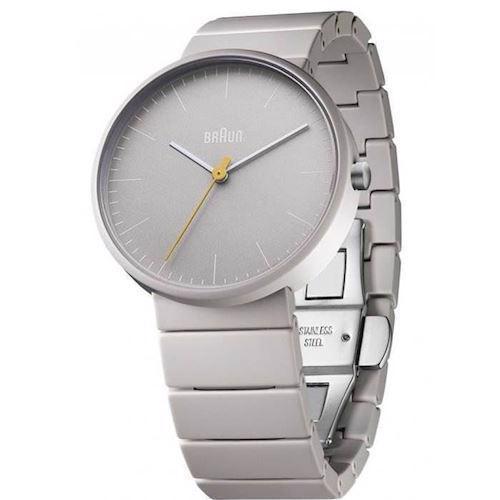 Image of Braun Classic grå keramisk quartz Unisex ur, model BN0171GYGYG